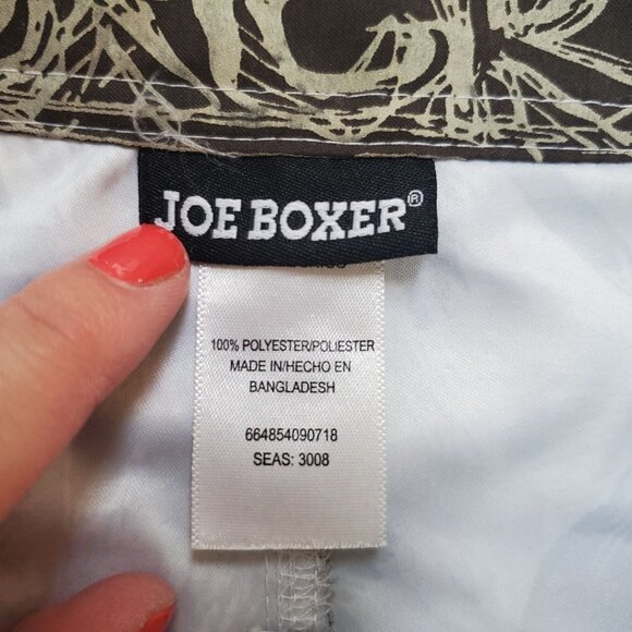 JOE BOXER Palm Tree Hawaiian Print Board Shorts Swim Trunks Men's Small - Picture 5 of 6